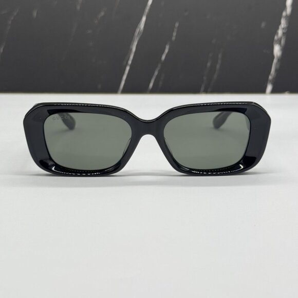 NEW GG1531SK 001 GUCCI BLACK SQUARE UNISEX GUCCI SUNGLASSES - Picture 4 of 12